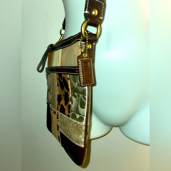 Vintage Y2K Coach Patchwork crossbody bag - Picture 2 of 6